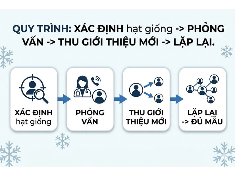 Phương Pháp Lấy Mẫu Quả Cầu Tuyết (Snowball Sampling Trong Nghiên Cứu Khoa Học