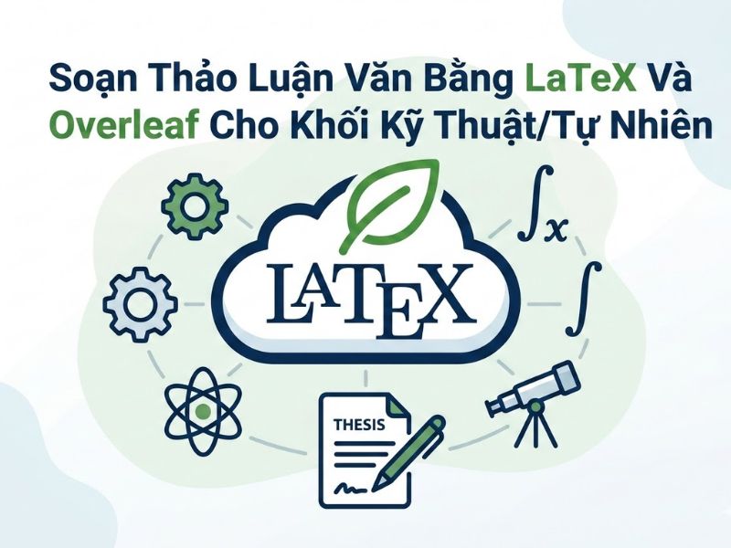 Soạn Thảo Luận Văn Bằng LaTeX Và Overleaf Cho Khối Kỹ Thuật/Tự Nhiên