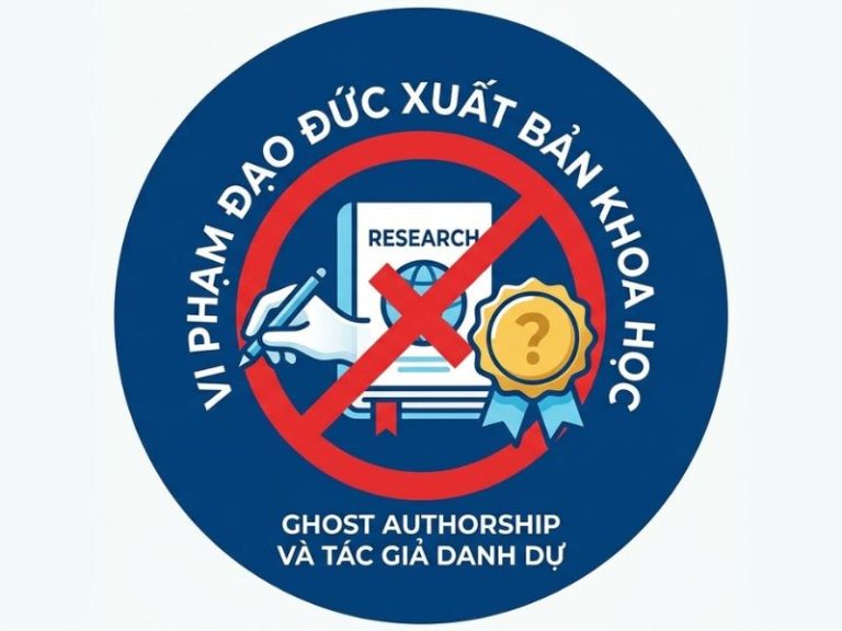 Tác giả ma (Ghost Authorship) và Tác giả danh dự: Hành vi vi phạm đạo đức xuất bản khoa học