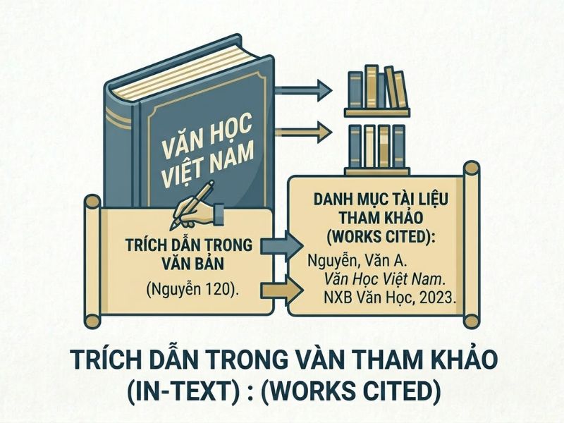 Trích Dẫn Chuẩn MLA: Khái Niệm, Cấu Trúc & Khối Ngành Khoa Học Nhân Văn Ưa Chuộng
