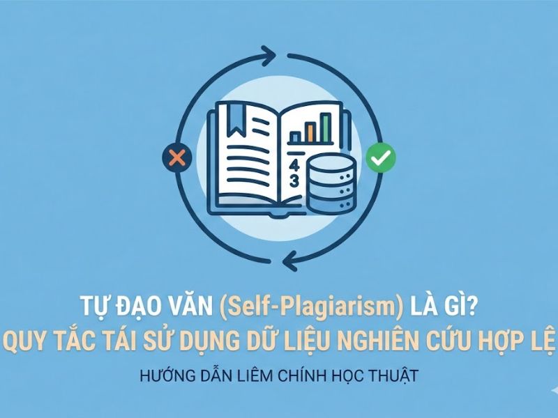 Tự Đạo Văn (Self-Plagiarism) Là Gì? Quy Tắc Tái Sử Dụng Dữ Liệu Nghiên Cứu Hợp Lệ