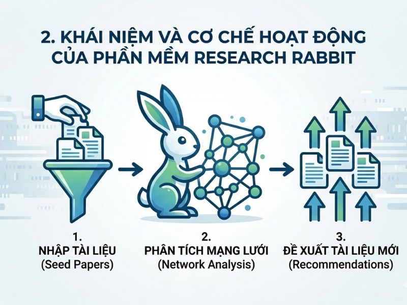 Phân Tích Ứng Dụng Phần Mềm Research Rabbit Trong Tối Ưu Hóa Quy Trình Tổng Quan Tài Liệu Khoa Học