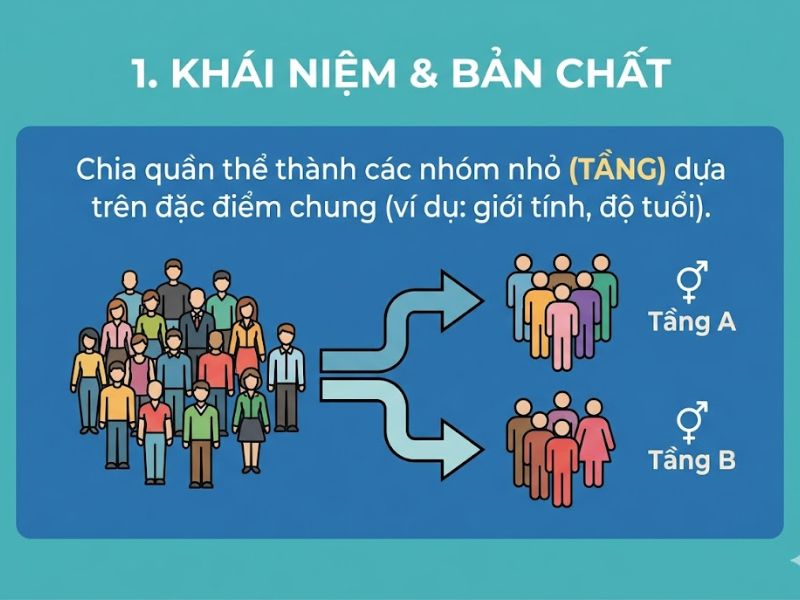 Lấy mẫu phân tầng (Stratified Sampling) trong Nghiên cứu khoa học

