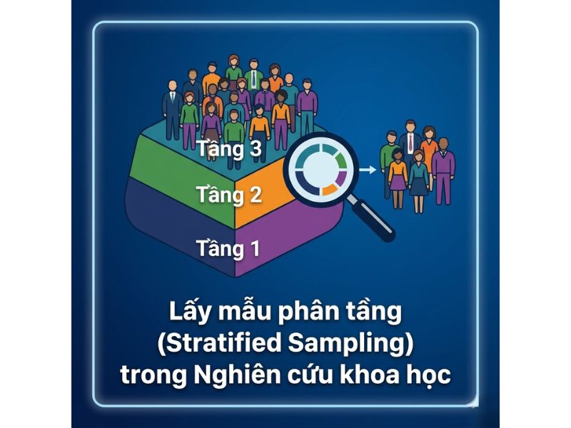Lấy mẫu phân tầng (Stratified Sampling) trong Nghiên cứu khoa học