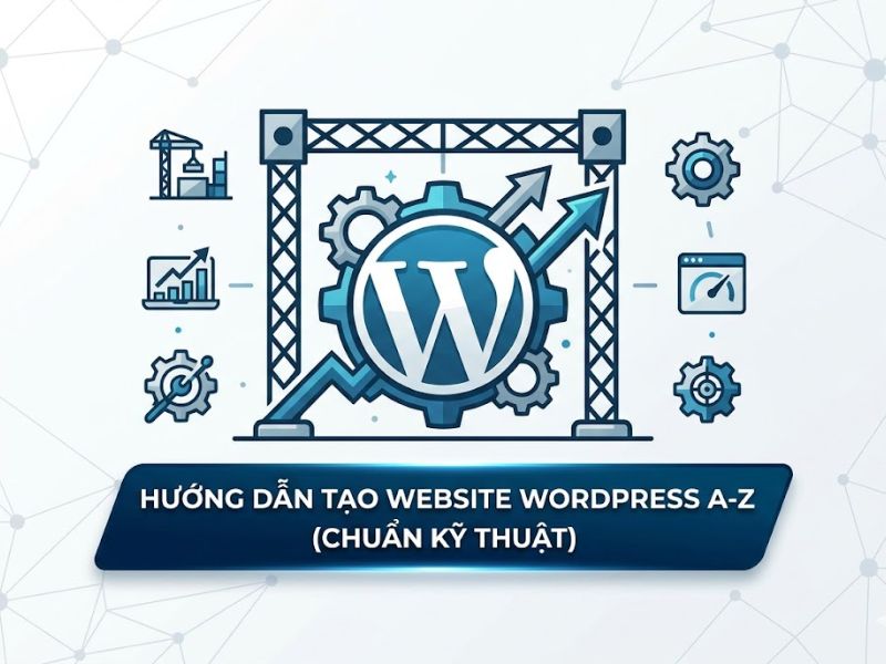 Hướng Dẫn Cách Tạo Website Bằng WordPress Chi Tiết Từ A-Z (Chuẩn Kỹ Thuật)