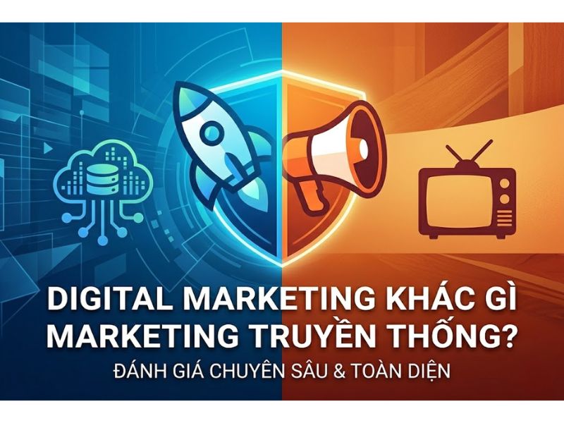 Digital Marketing Khác Gì Marketing Truyền Thống?