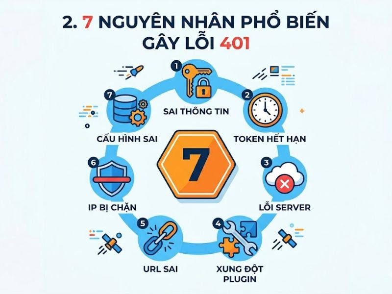 Lỗi 401 Là Gì? 6 Cách Khắc Phục Lỗi 401 Unauthorized Chi Tiết