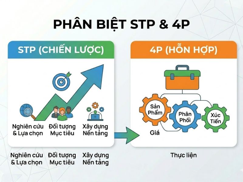 STP Marketing Là Gì? 6 Bước Triển Khai Chiến Lược STP