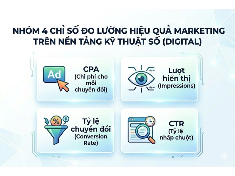 10 Chỉ số đo lường hiệu quả Marketing quan trọng
