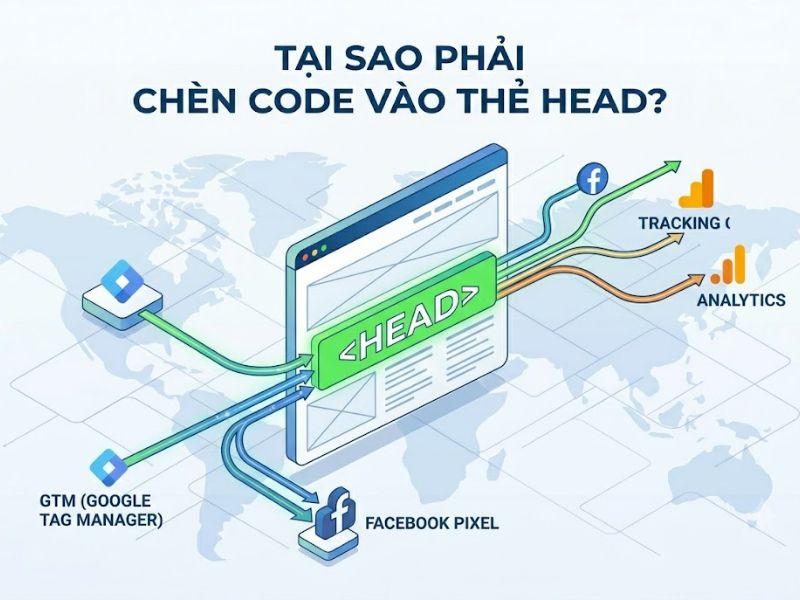 Cách Chèn Code Vào Thẻ Head Của Website WordPress Chuẩn Kỹ Thuật