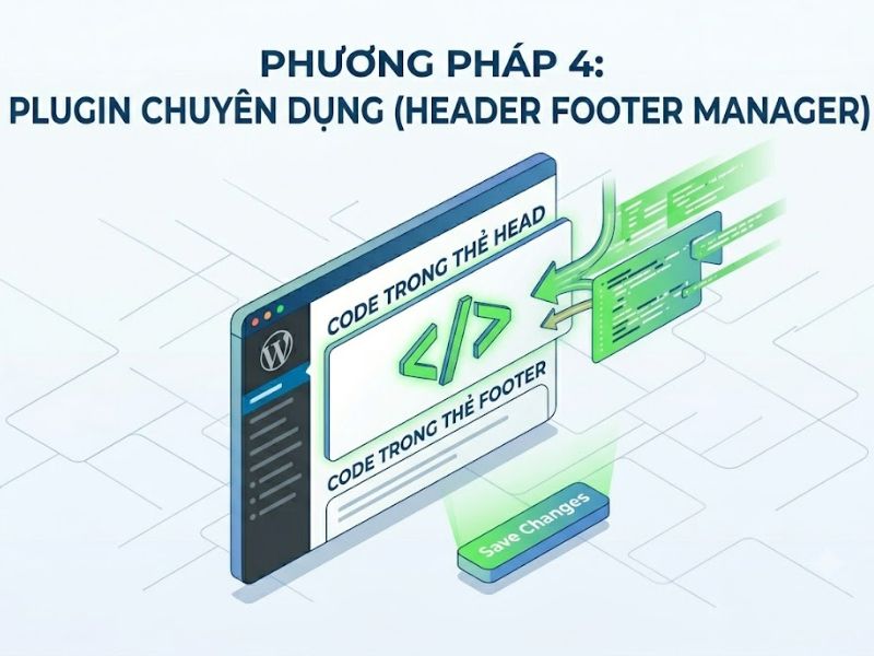 Cách Chèn Code Vào Thẻ Head Của Website WordPress Chuẩn Kỹ Thuật