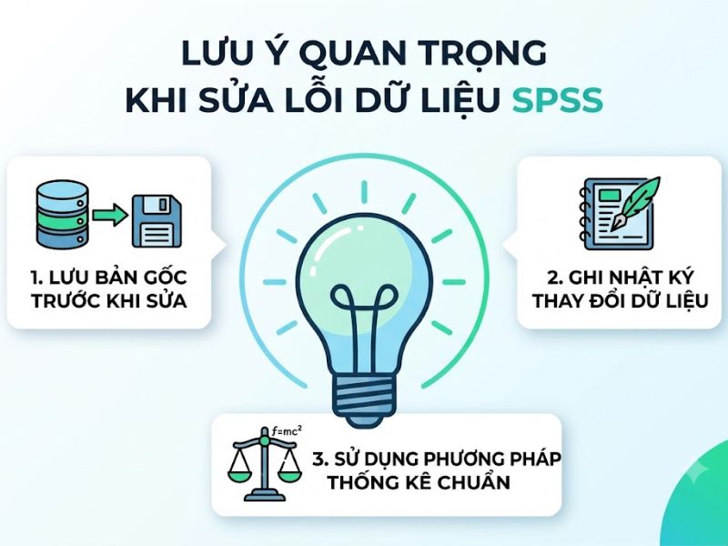 Cách Sửa Số Liệu Lỗi Chạy SPSS Chuẩn Khoa Học
