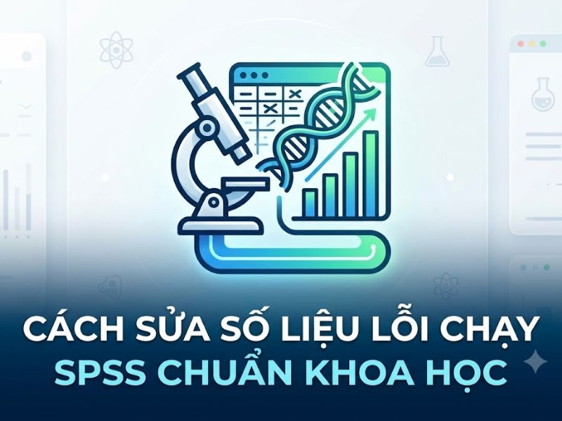 Cách Sửa Số Liệu Lỗi Chạy SPSS Chuẩn Khoa Học
