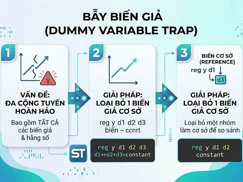 Cách Tạo Biến Giả Stata (Dummy Variable) Tiêu Chuẩn Trong Mô Hình Hồi Quy
Cách Tạo Biến Giả Stata (Dummy Variable) Tiêu Chuẩn Trong Mô Hình Hồi Quy
