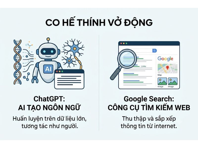 Chatgpt Khác Gì Google Search? So Sánh 7 Điểm Khác Biệt