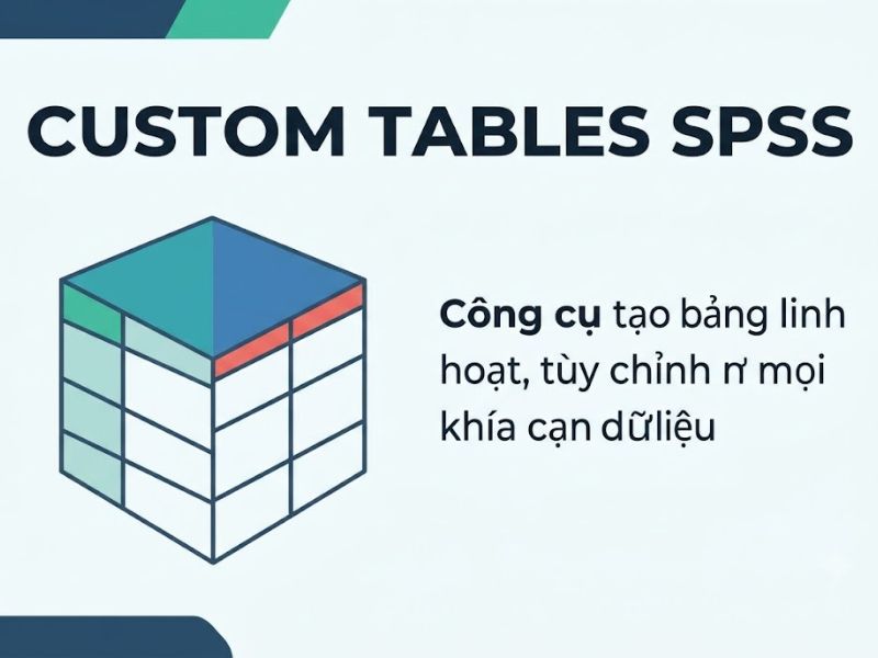 Chạy Custom Tables Trong SPSS Chuẩn Khoa Học
