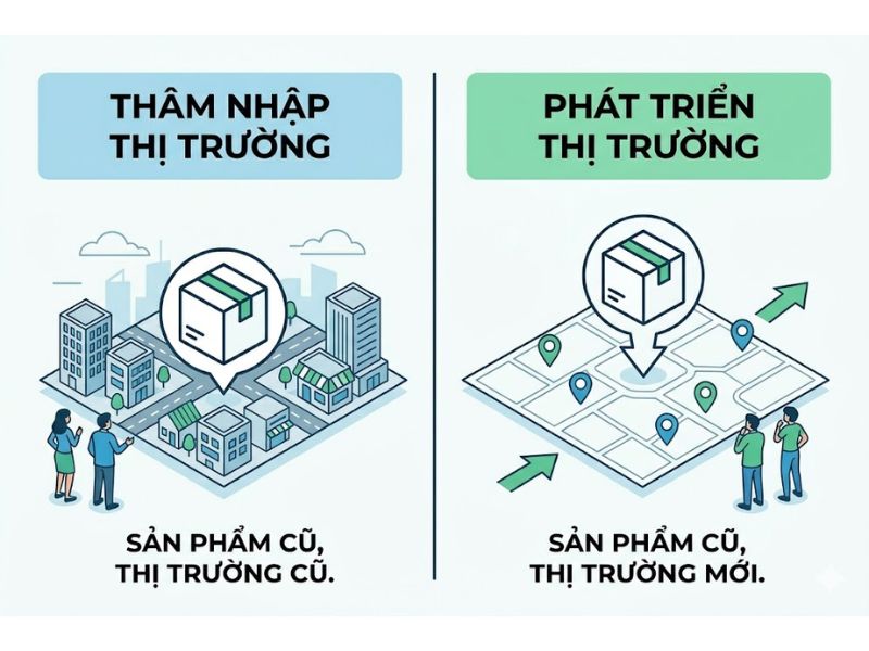 Chiến lược thâm nhập thị trường là gì? Quy trình và ví dụ thực tế