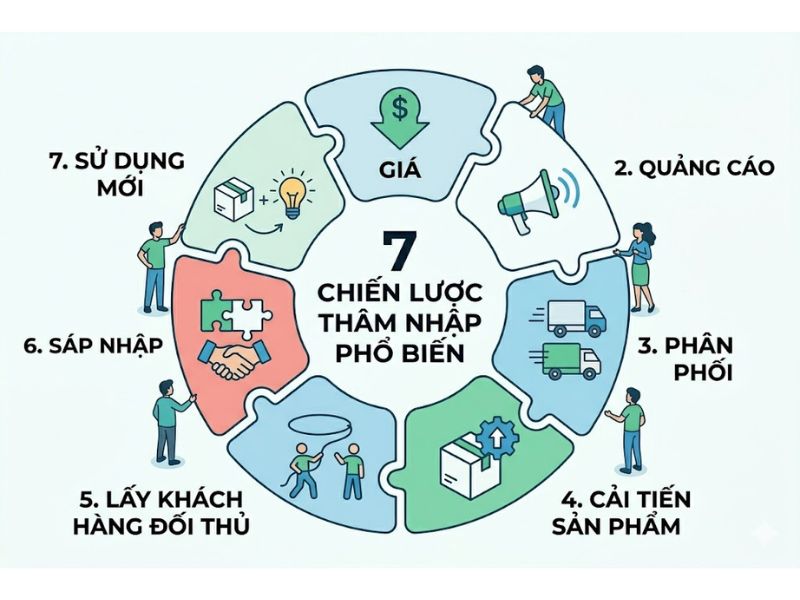 Chiến lược thâm nhập thị trường là gì? Quy trình và ví dụ thực tế