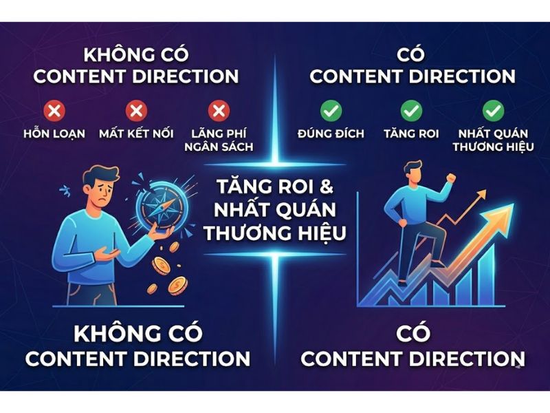 Content Direction Là Gì? Quy Trình Xây Dựng Chiến Lược Nội Dung