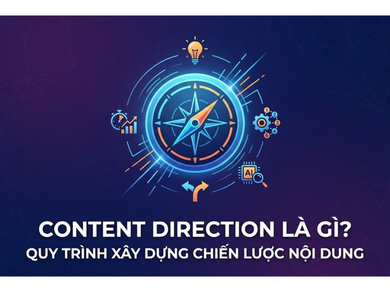Content Direction Là Gì? Quy Trình Xây Dựng Chiến Lược Nội Dung