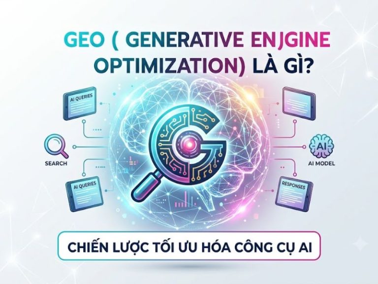 GEO (Generative Engine Optimization) là gì? Chiến Lược Tối Ưu Hóa Công Cụ AI
