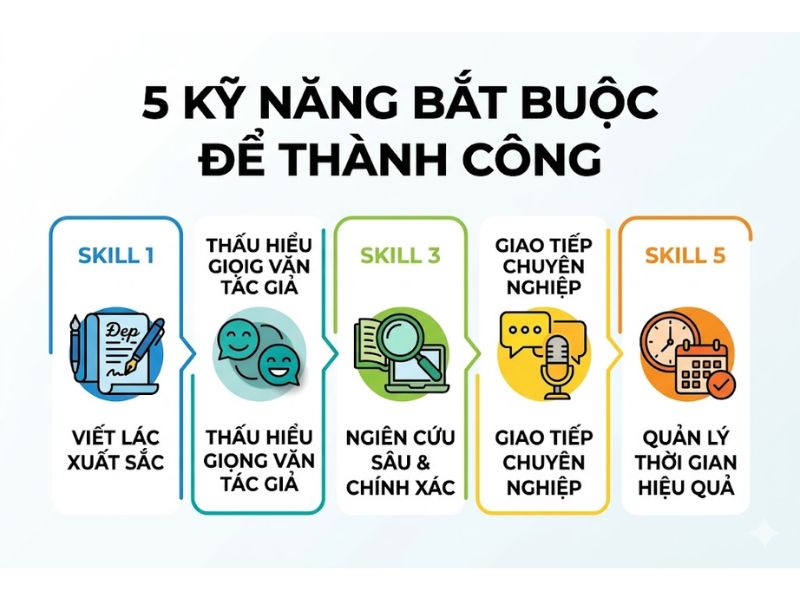 Ghost Writer Là Gì? Hướng Dẫn Về Nghề Viết Thuê Chuyên Nghiệp