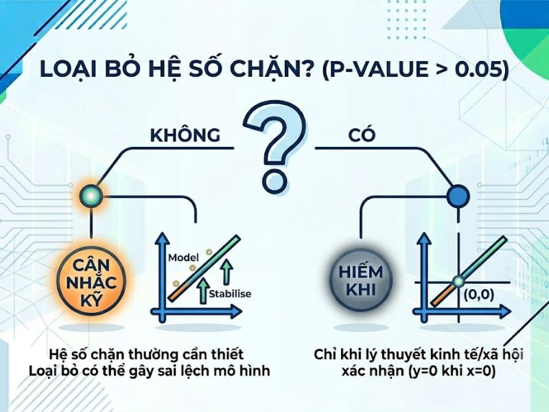 Hệ số chặn là gì? Phân loại và Cách tối ưu trong Hồi quy