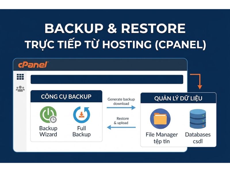 Hướng dẫn Backup và Restore Website WordPress