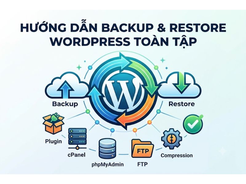 Hướng dẫn Backup và Restore Website WordPress