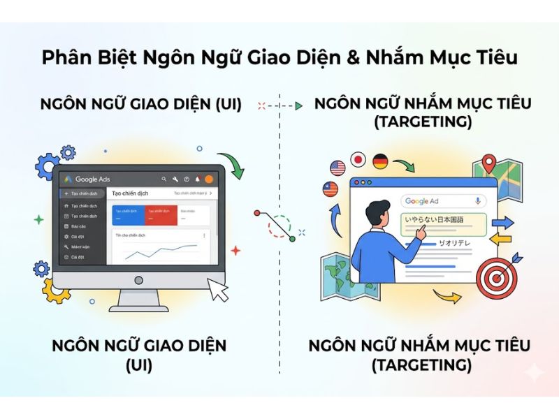 Hướng Dẫn Thay Đổi Ngôn Ngữ Trên Google Ads Chi Tiết 
