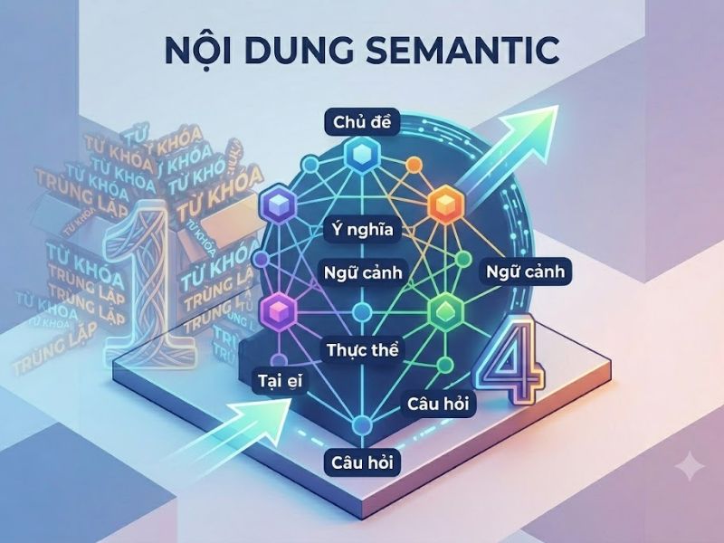 Keyword Stuffing là gì? Chiến Lược Xây Dựng Semantic Content 
