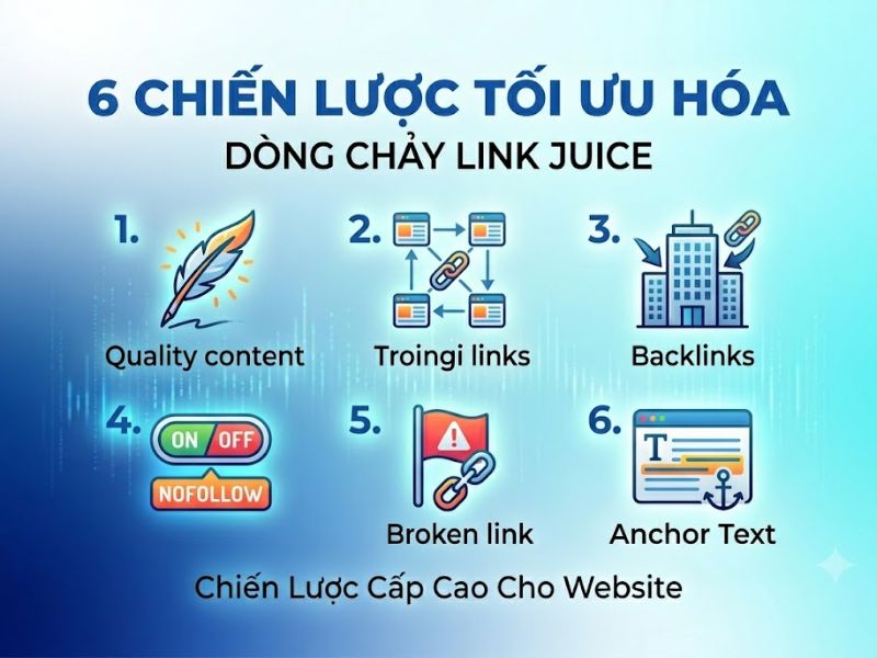 Link Juice Là Gì Trong SEO? Chiến Lược Tối Ưu Sức Mạnh SEO 
