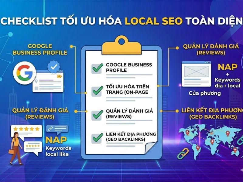 Local SEO Là Gì: Checklist Tối Ưu Hóa Địa Phương Hiệu Quả
