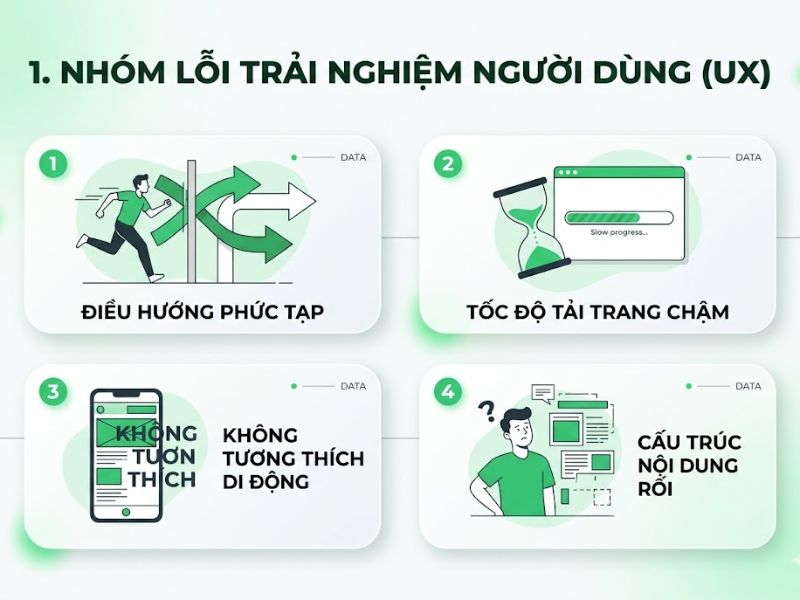 Lỗi Thiết Kế Website Thường Gặp Và Cách Khắc Phục
