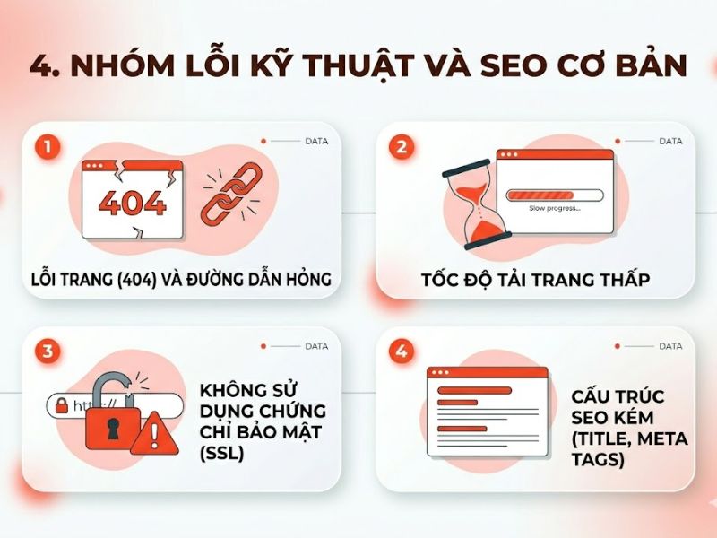 Lỗi Thiết Kế Website Thường Gặp Và Cách Khắc Phục
