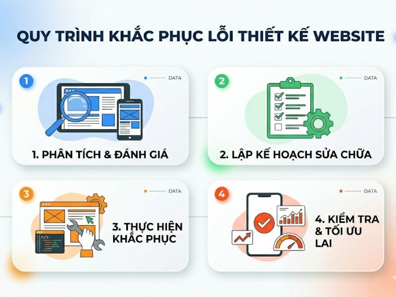 Lỗi Thiết Kế Website Thường Gặp Và Cách Khắc Phục
