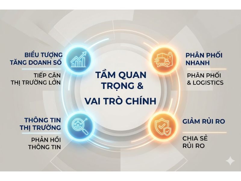 Marketing intermediaries là gì? Vai trò và chiến lược vận hành trung gian Marketing