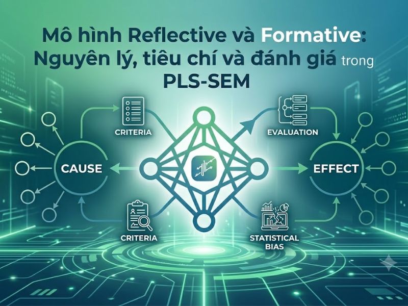 Mô hình Reflective và Formative: Nguyên lý và đánh giá trong PLS-SEM