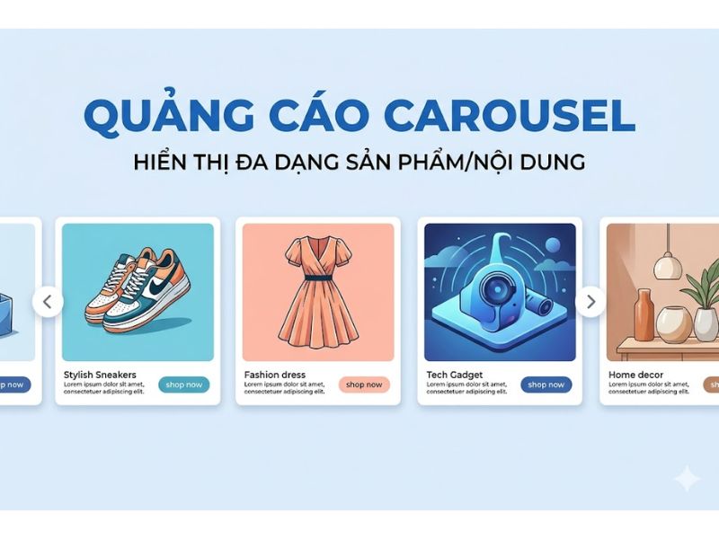 Quảng Cáo Carousel Facebook Là Gì? Cách Tạo Tối Ưu Chuyển Đổi
