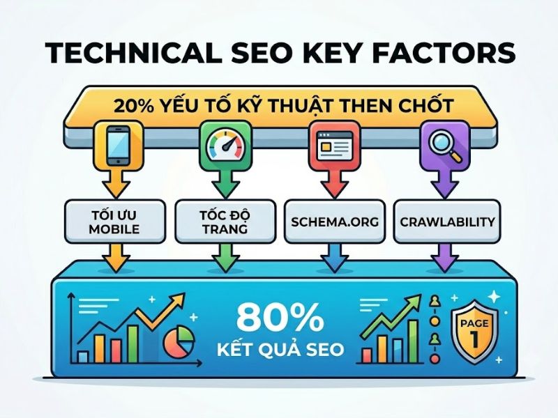 Quy tắc 80-20 trong SEO Giúp Tối Ưu Xếp Hạng
