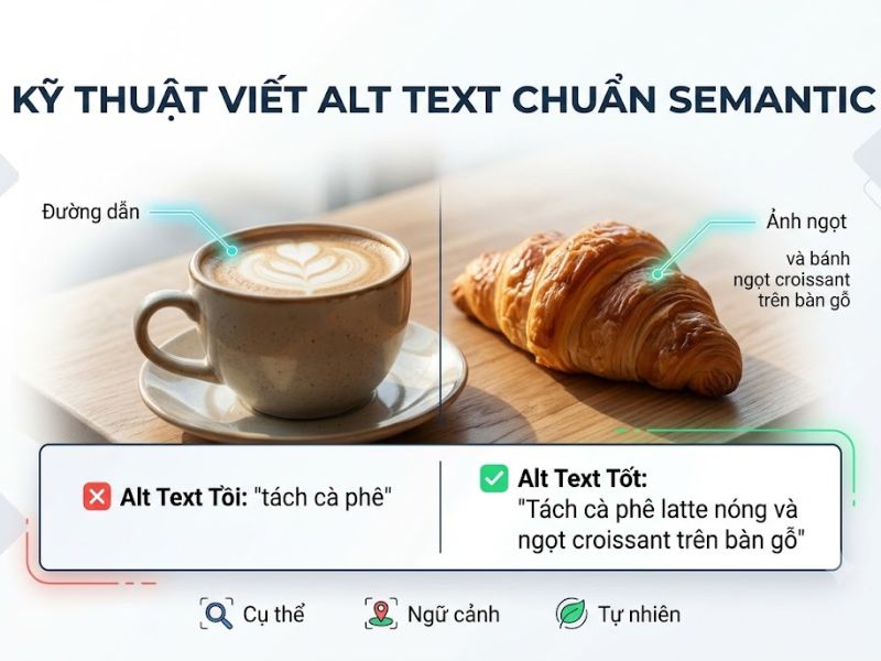 Thẻ Alt Text Là Gì? Kỹ Thuật Tối Ưu Hình Ảnh Chuẩn Semantic SEO 
