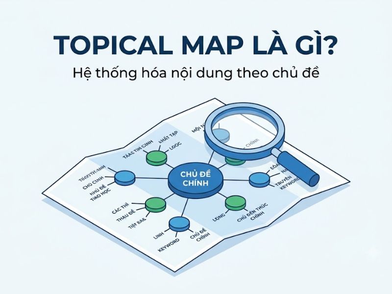 Topical Map là gì? Tối ưu Semantic SEO và Xây dựng Thẩm quyền Chủ đề (Topical Authority)