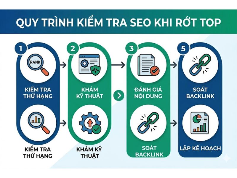Từ Khóa Rớt Top Google: Nguyên Nhân & Cách Khắc Phục