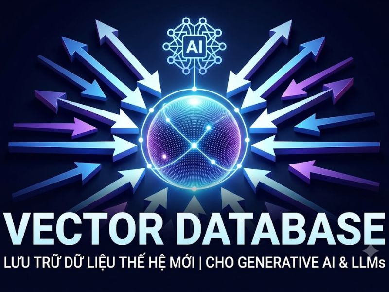 Vector Database là gì? Lưu trữ dữ liệu thế hệ mới Generative AI và LLMs