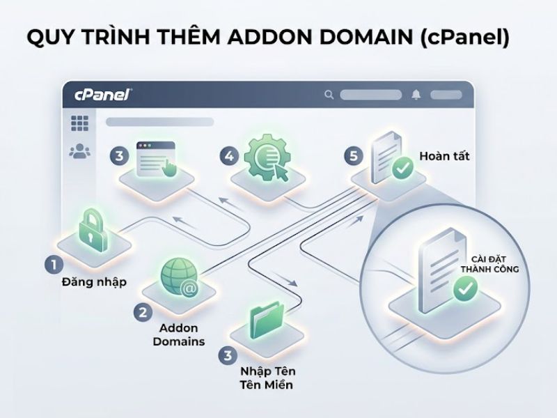 Addon Domain là gì? Tối Ưu SEO Và Hướng Dẫn Cài Đặt 
