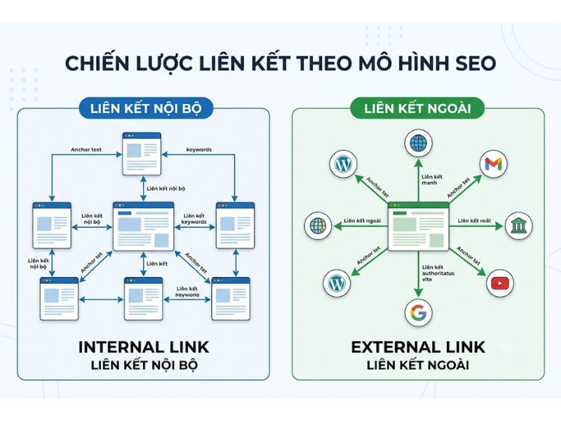 Anchor text là gì? Tối ưu hóa hệ thống liên kết theo tiêu chuẩn SEO, AIO và GEO
