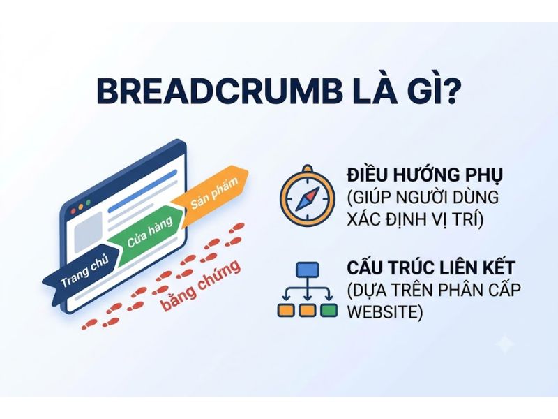 Breadcrumb là gì? Tối Ưu Hóa Điều Hướng Website Chuẩn SEO Và UX