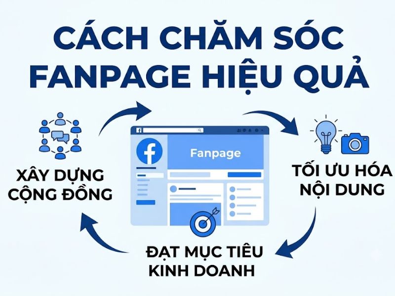 Cách Chăm Sóc Fanpage Hiệu Quả: Tối Ưu Tương Tác Và Chuyển Đổi 
