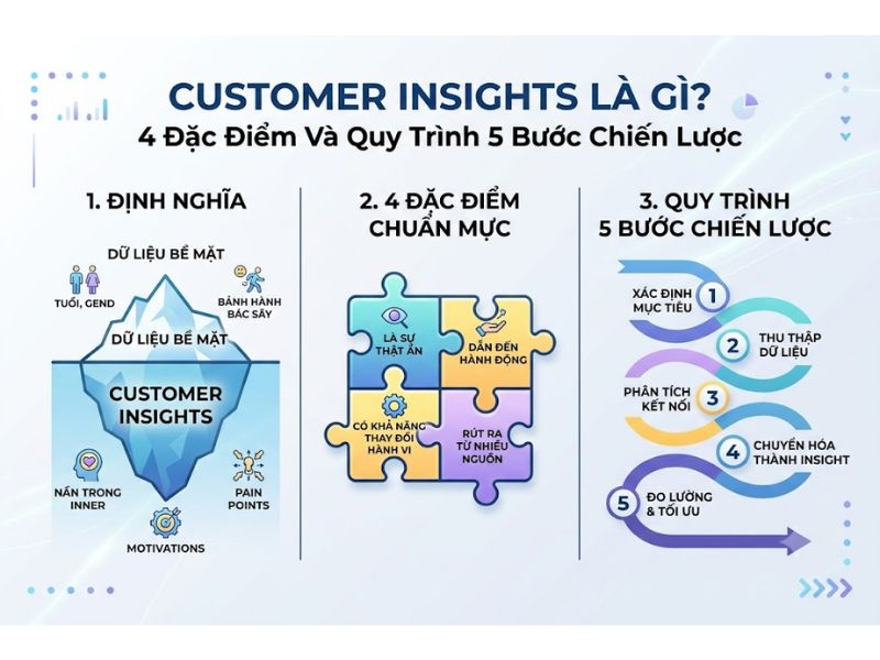 Customer Insights Là Gì? 4 Đặc Điểm Và Quy Trình 5 Bước Chiến Lược