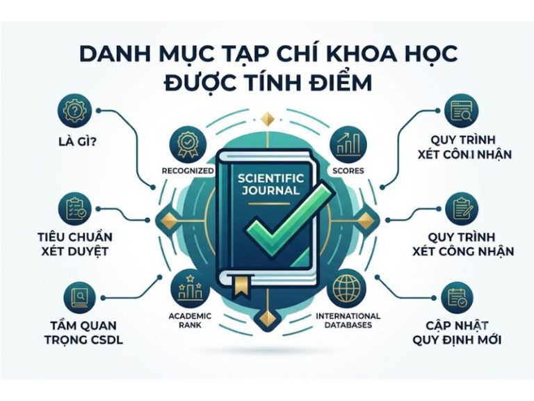 Danh mục tạp chí khoa học được tính điểm